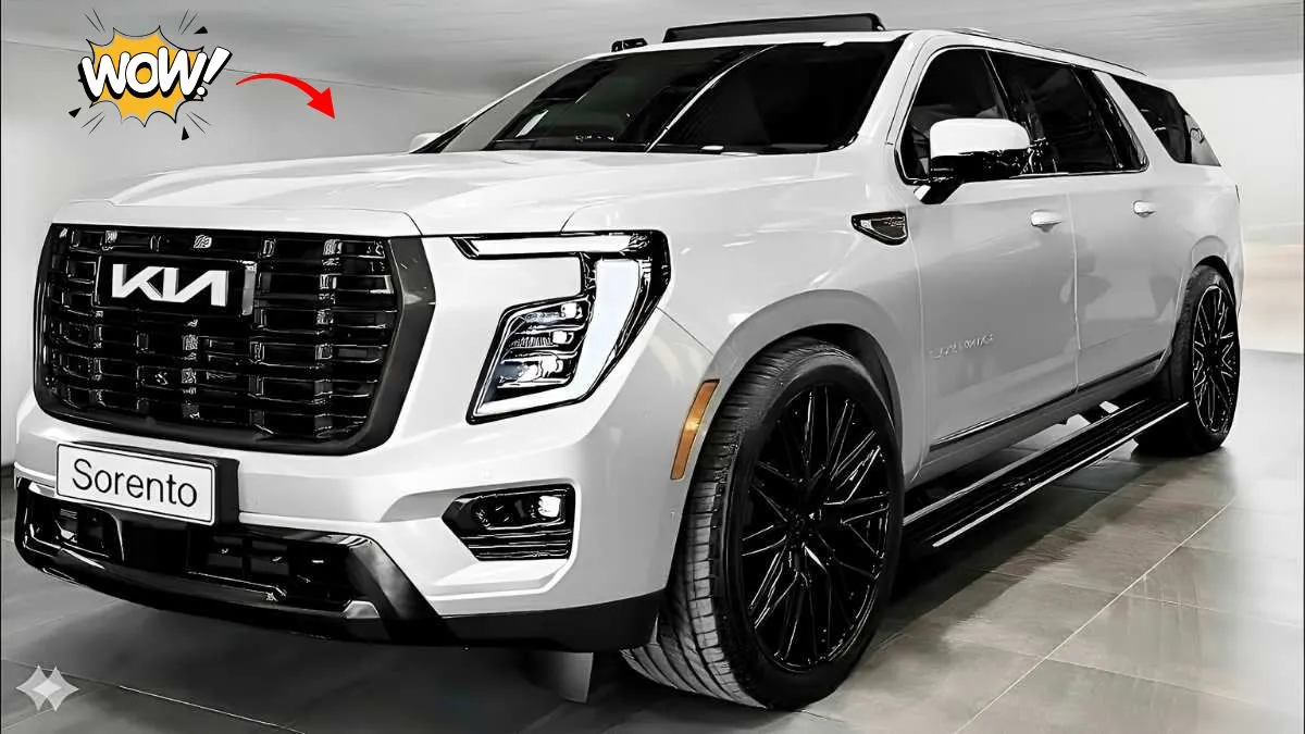 2026 Kia Sorento – Korea की Most Popular SUV का First Look आखिरकार सामने, नई डिज़ाइन और हाई-टेक फीचर्स के साथ